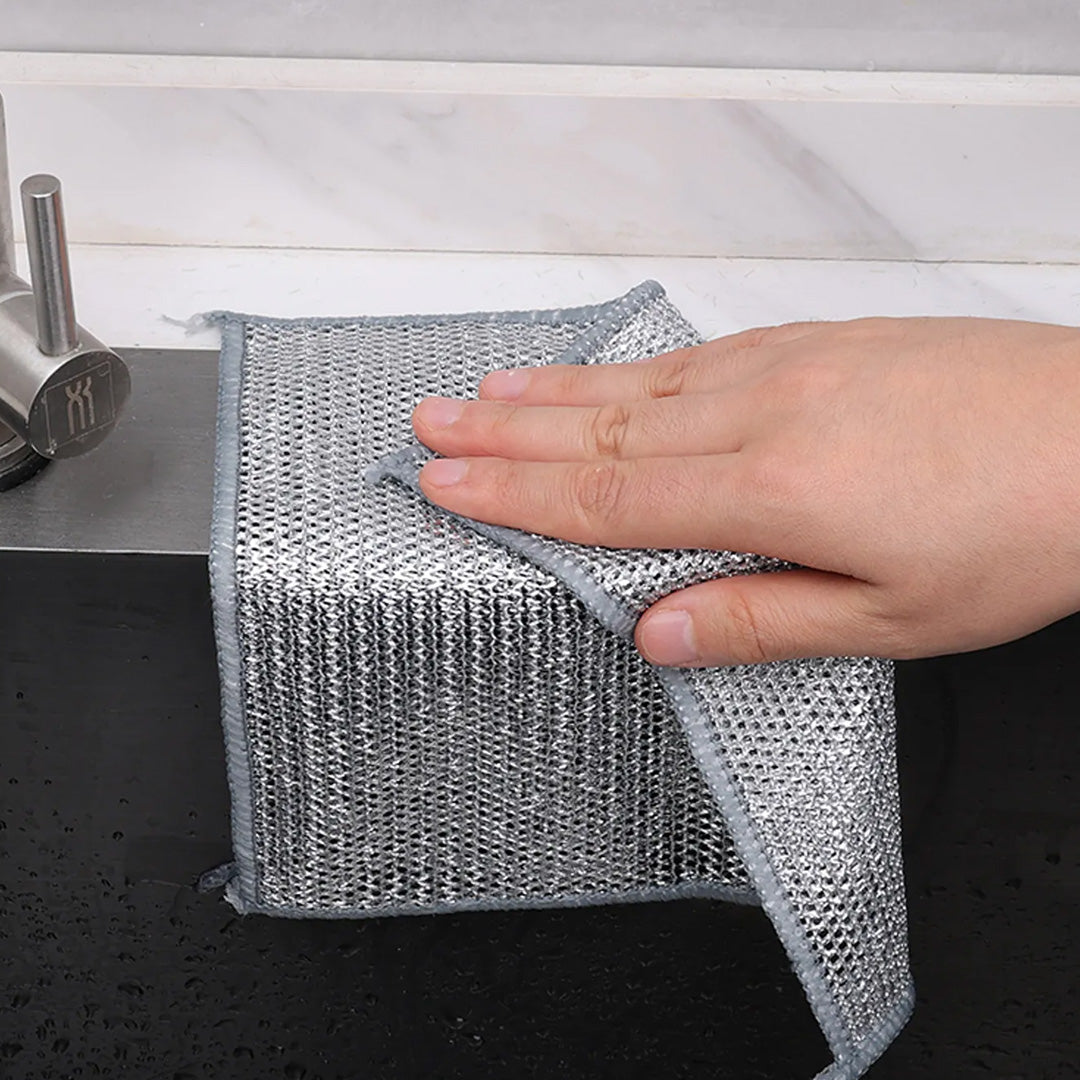 Lush Living™ Anti-Scratch Cleaning Cloth Double Layer